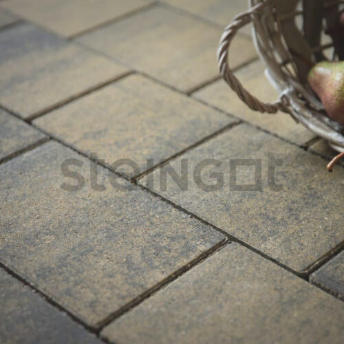 Тротуарная плитка Steingot Новый город Штайн Хром, микс размеров