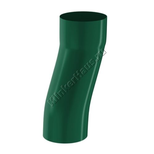S-обвод Aquasystem D100 мм, GreenCoat Pural BT, RAL 6005 (зеленый)